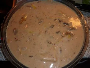 Auflauf: Steinpilzpasta überbacken - Rezept - Bild Nr. 4