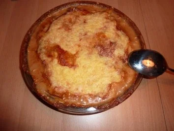 Auflauf: Steinpilzpasta überbacken - Rezept