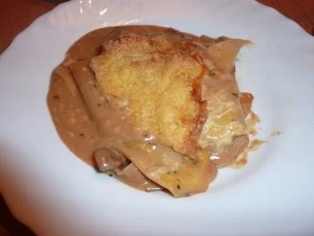 Auflauf: Steinpilzpasta überbacken - Rezept - Bild Nr. 8