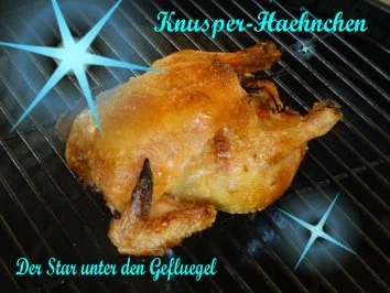 Knusper-Mais-Huehnchen und Coquelet auf Kartoffelstroh - Rezept - Bild Nr. 4
