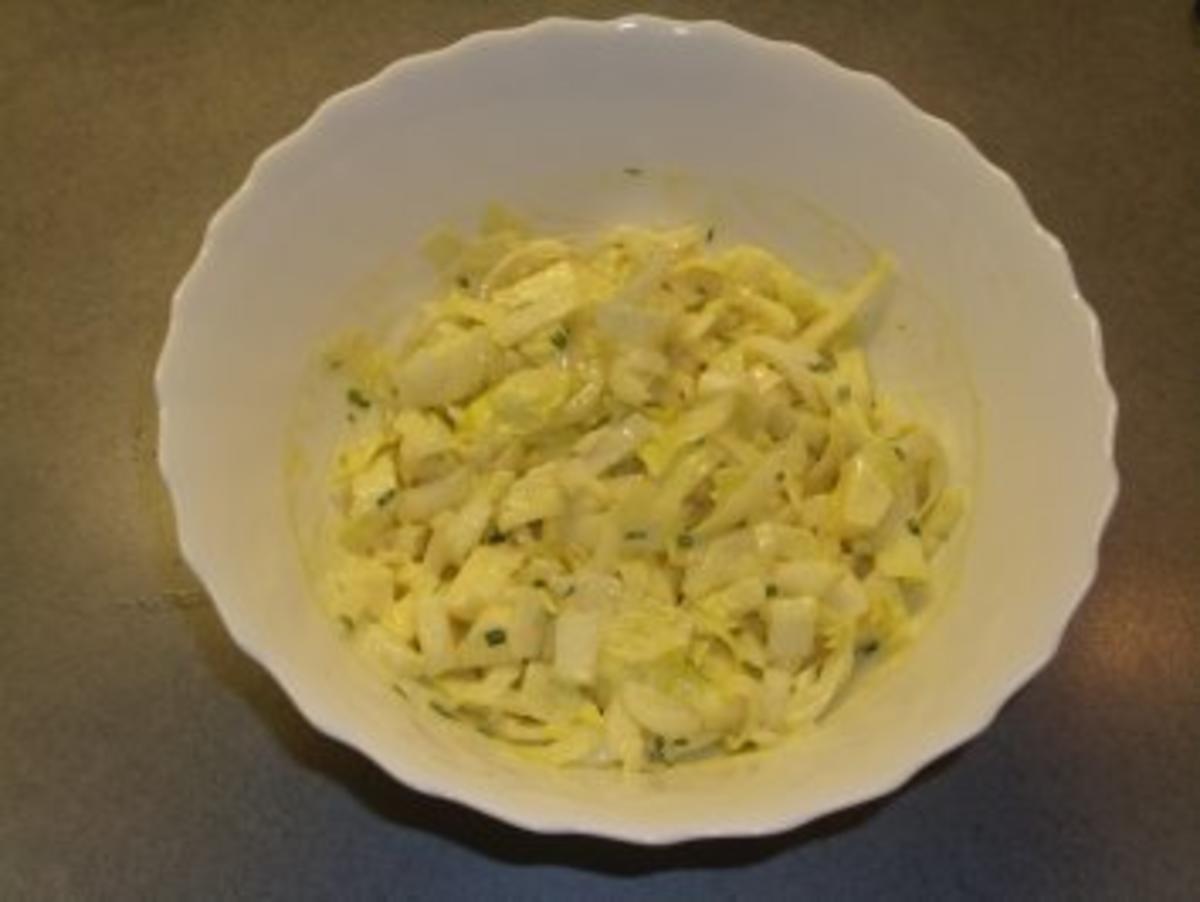 Salate: Apfel-Chicorée-Salat - Rezept