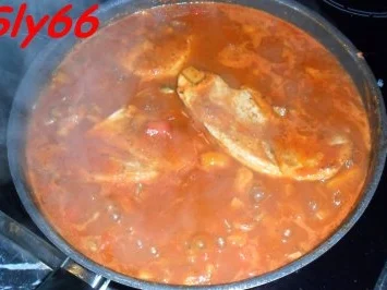 Rezept: Fleischgerichte:Naturschnitzel in Zigeunersoße Bild Nr. 20 Fleischgerichte:Naturschnitzel in Zigeunersoße - Rezept - Bild Nr. 20