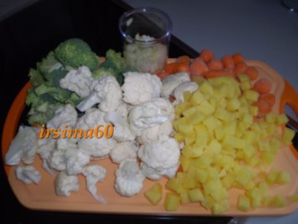 Feine Gemüsesuppe mit Hackklößchen - Rezept - Bild Nr. 3