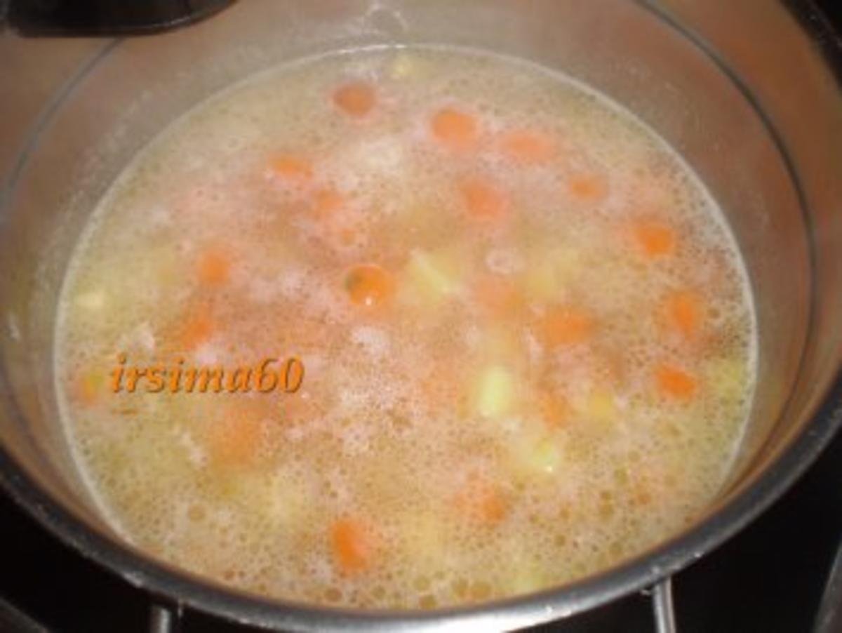 Feine Gemüsesuppe mit Hackklößchen - Rezept - Bild Nr. 8