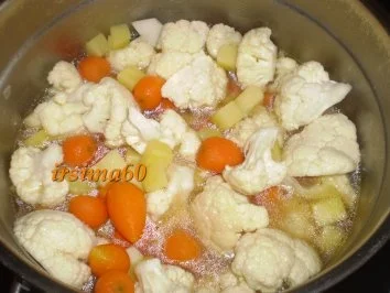 Rezept: Feine Gemüsesuppe mit Hackklößchen Bild Nr. 9 Feine Gemüsesuppe mit Hackklößchen - Rezept - Bild Nr. 9