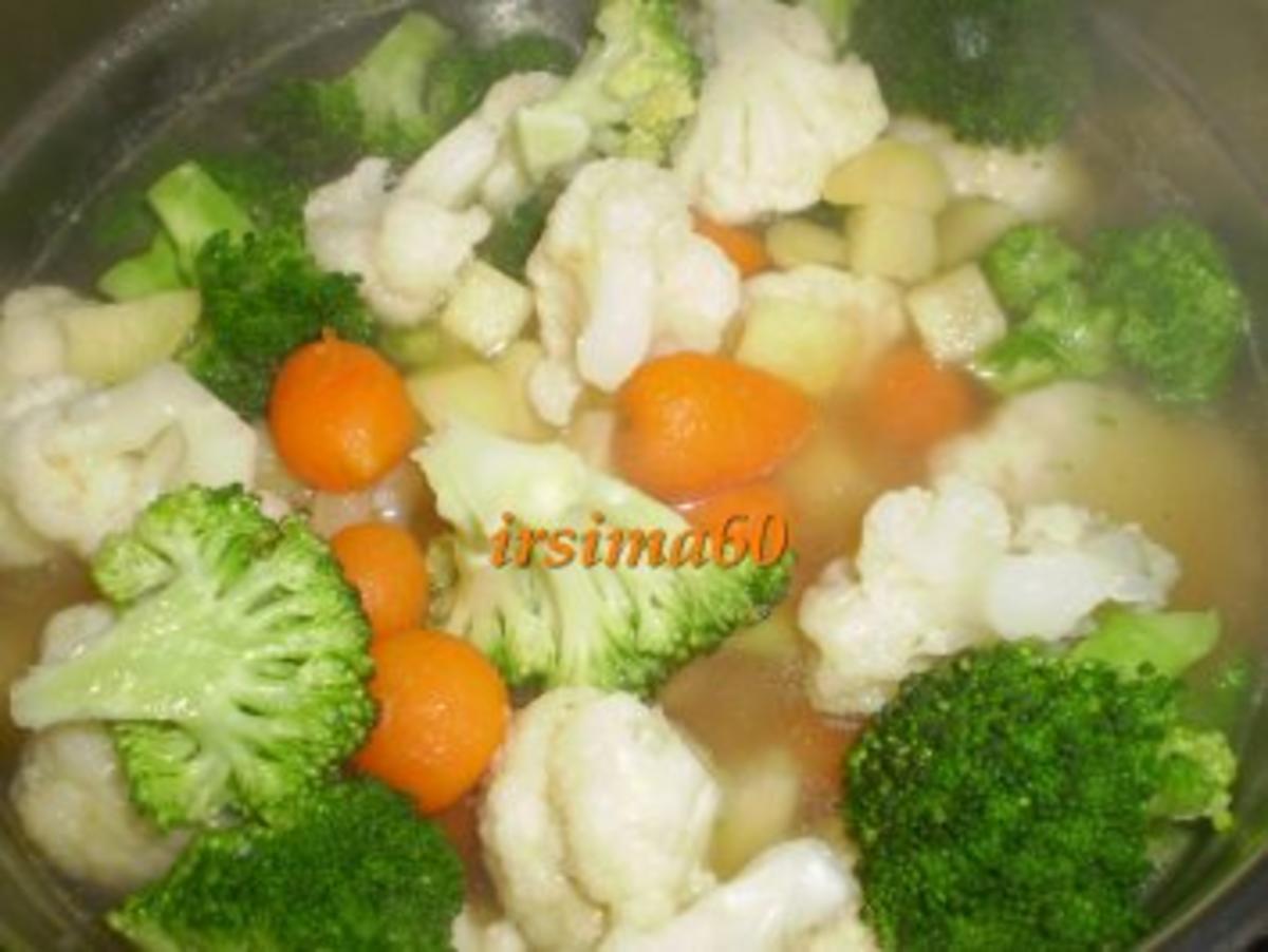 Feine Gemüsesuppe mit Hackklößchen - Rezept - Bild Nr. 10
