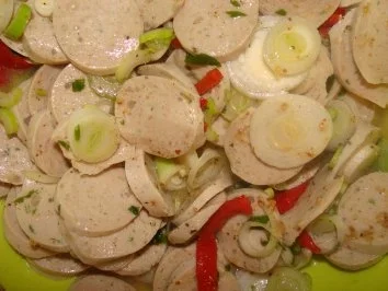 Salat : -Weißer Wurstsalat- - Rezept - Bild Nr. 2