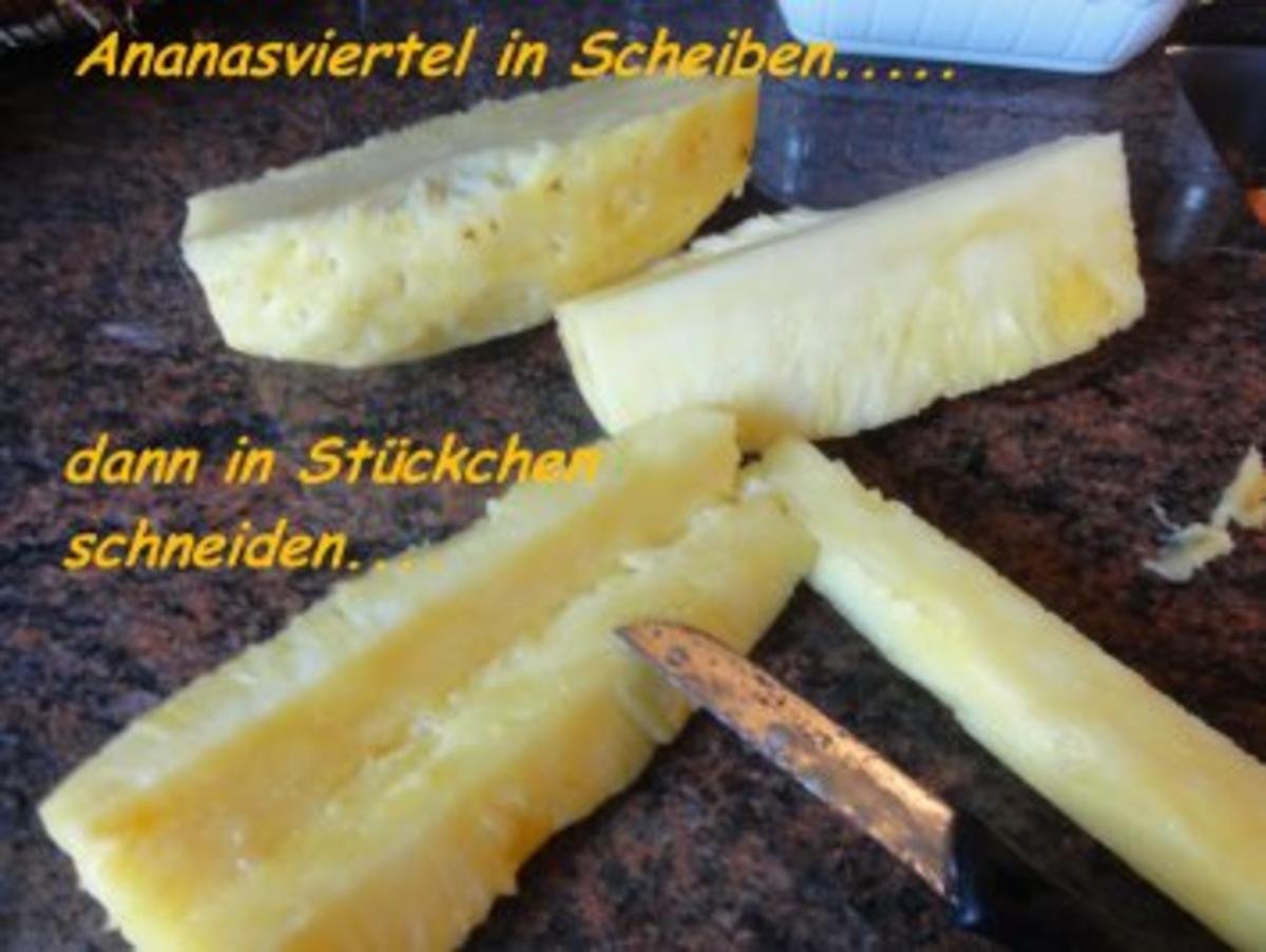 Dessert:  SCHOKOPUDDING mit frischer Ananas - Rezept - Bild Nr. 4