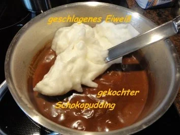 Dessert:  SCHOKOPUDDING mit frischer Ananas - Rezept - Bild Nr. 7