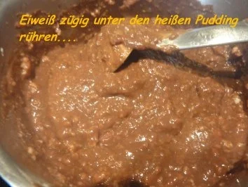 Dessert:  SCHOKOPUDDING mit frischer Ananas - Rezept - Bild Nr. 8