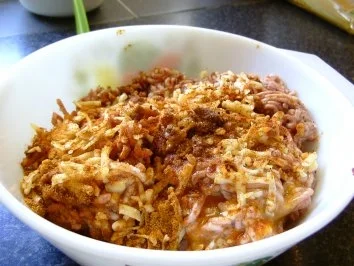 Rezept: gefüllte Paprika im Spagettibett Bild Nr. 2 gefüllte Paprika im Spagettibett - Rezept - Bild Nr. 2