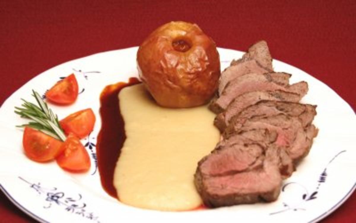 Rehrücken, auf dem Heubett gegart - Rezept - kochbar.de