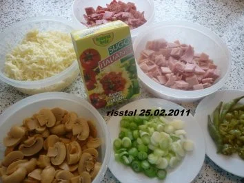 Pizza mit einer scharfen Seite - Rezept - Bild Nr. 7