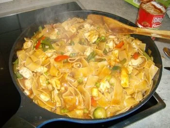 Tomatige Nudelpfanne kreuzundquer - Rezept