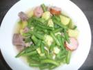 Grüne Bohnensuppe - Rezept