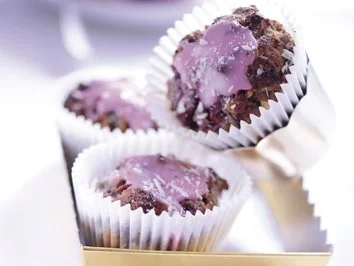 Rezept: Früchteteemuffins Früchteteemuffins - Rezept