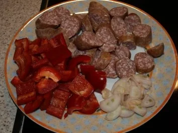 Rezept: Pasta mit ner herzhaften Soße Bild Nr. 3 Pasta mit ner herzhaften Soße - Rezept - Bild Nr. 3