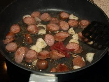 Rezept: Pasta mit ner herzhaften Soße Bild Nr. 5 Pasta mit ner herzhaften Soße - Rezept - Bild Nr. 5