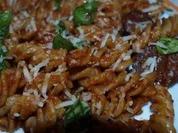 Pasta mit ner herzhaften Soße - Rezept