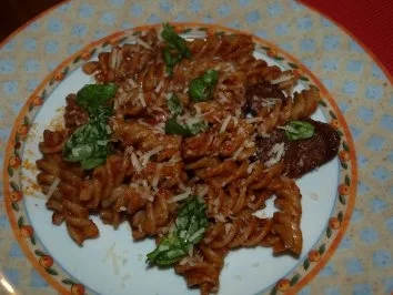 Rezept: Pasta mit ner herzhaften Soße Bild Nr. 10 Pasta mit ner herzhaften Soße - Rezept - Bild Nr. 10