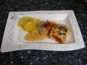 Rezept: gefüllte Hühnerfilets (mit Kürbisduett) gefüllte Hühnerfilets (mit Kürbisduett) - Rezept