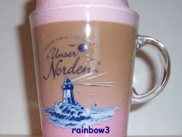 Getränk: Espresso mit rosa Schaumberg - Rezept