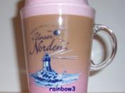 Getränk: Espresso mit rosa Schaumberg - Rezept