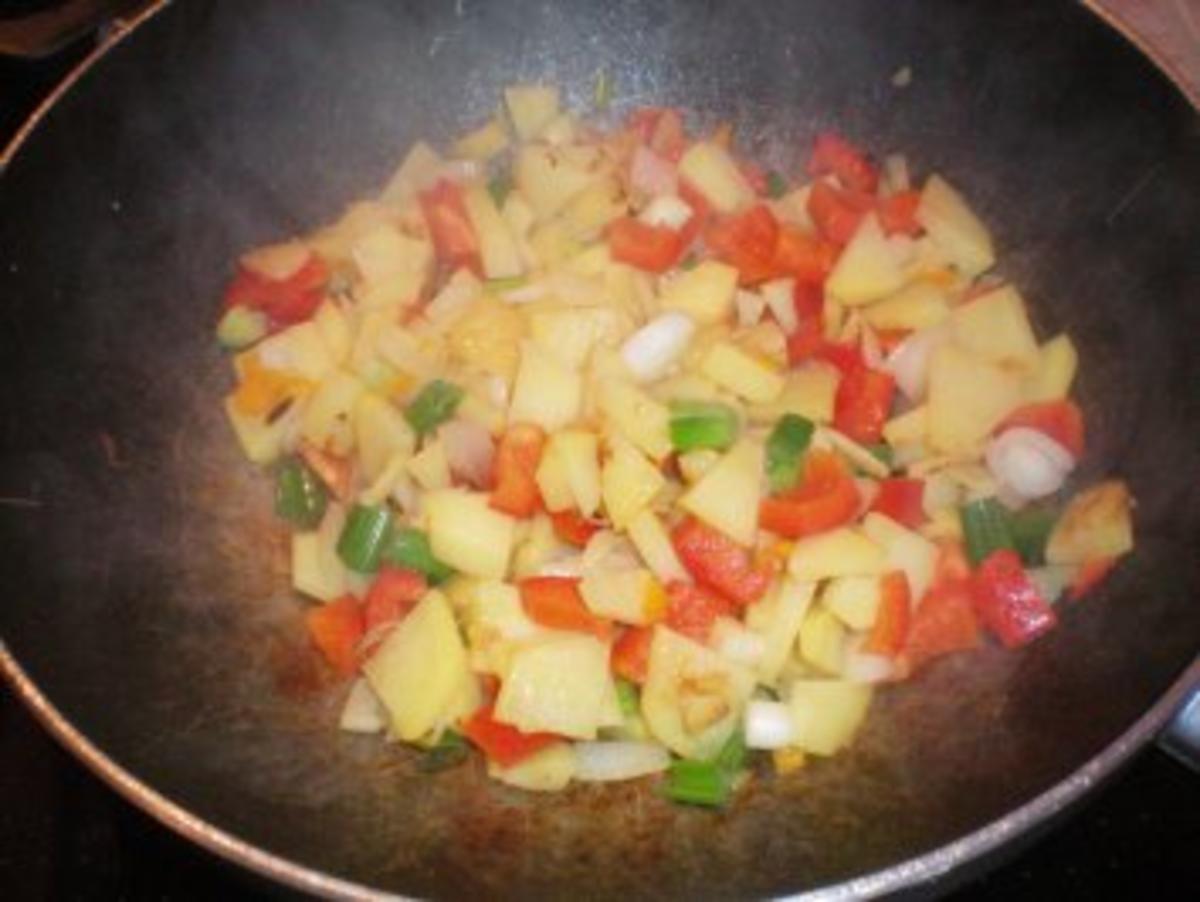 Kartoffel-Paprika-Chilli-Pfanne - Rezept - Bild Nr. 3