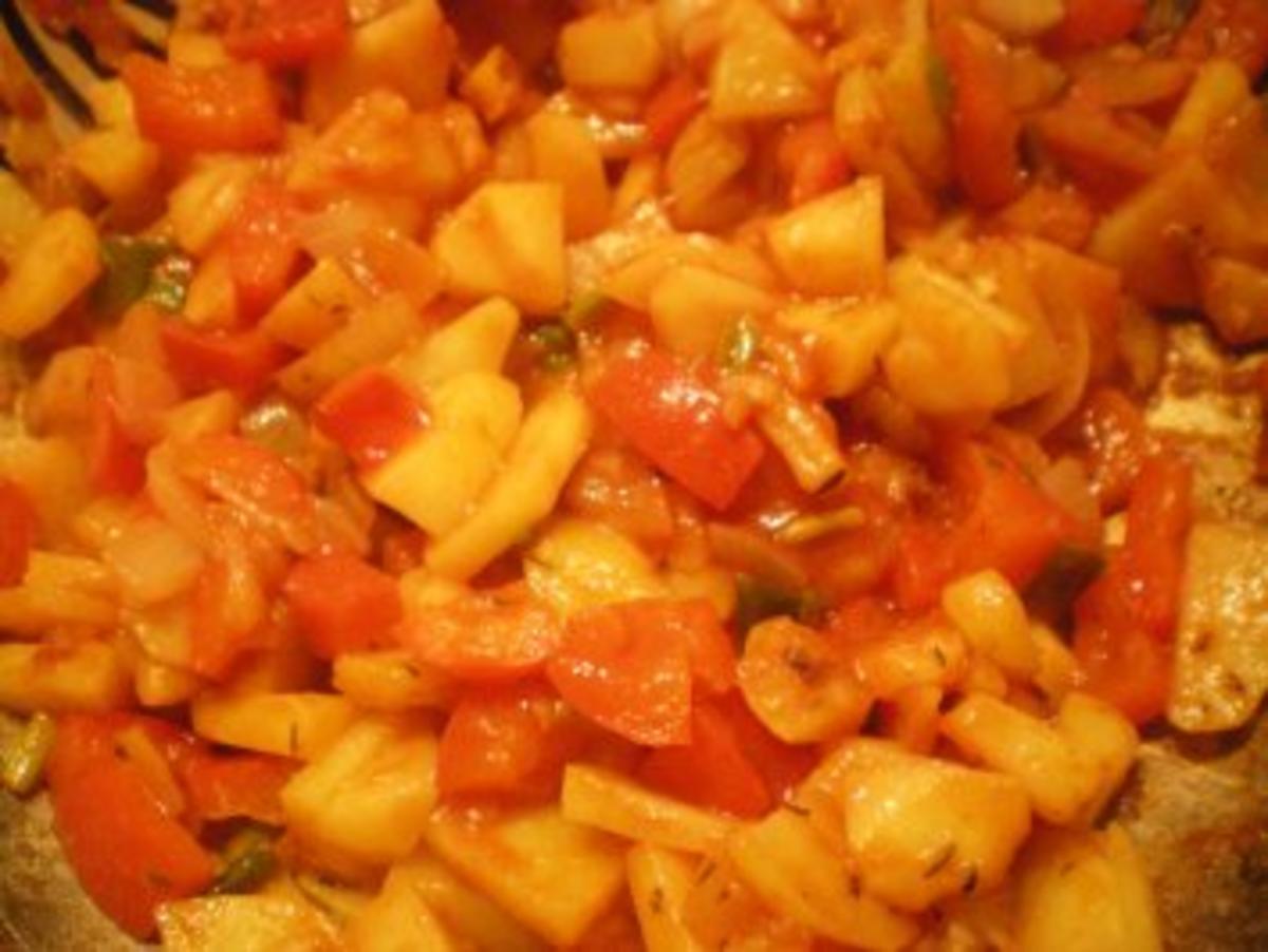 Kartoffel-Paprika-Chilli-Pfanne - Rezept - Bild Nr. 7