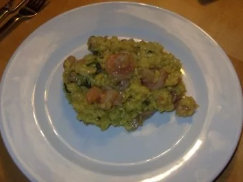 C1: Risotto mit Meeresfrüchten und Mangold - Rezept