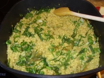 C1: Risotto mit Meeresfrüchten und Mangold - Rezept - Bild Nr. 3