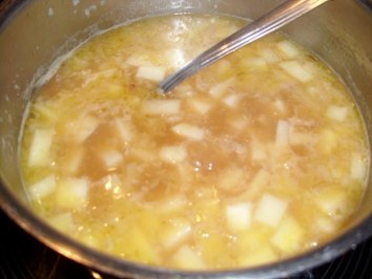 Suppe: Grün-weiße Petersilienwurzelcreme - Rezept - Bild Nr. 4