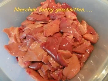 Fleisch:    NIERCHEN süß-sauer angemacht - Rezept - Bild Nr. 6