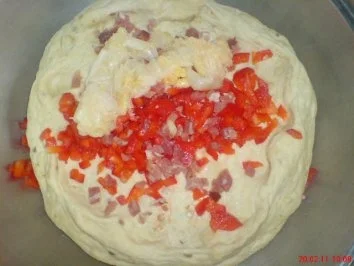 Rezept: BROT :.....Paprika - Spargel - Schinken - Brot Bild Nr. 3 BROT :.....Paprika - Spargel - Schinken - Brot - Rezept - Bild Nr. 3