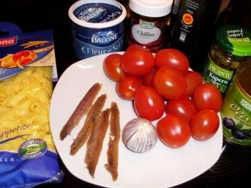 Pasta: Fettucine al puttanesca - Rezept - Bild Nr. 2