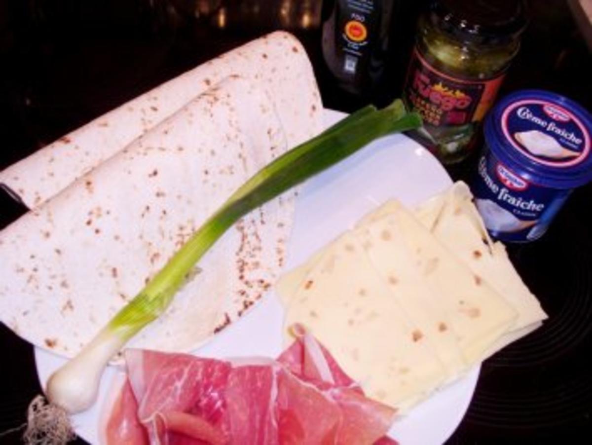 Snack: Quesadilla con serrano - Rezept - Bild Nr. 2