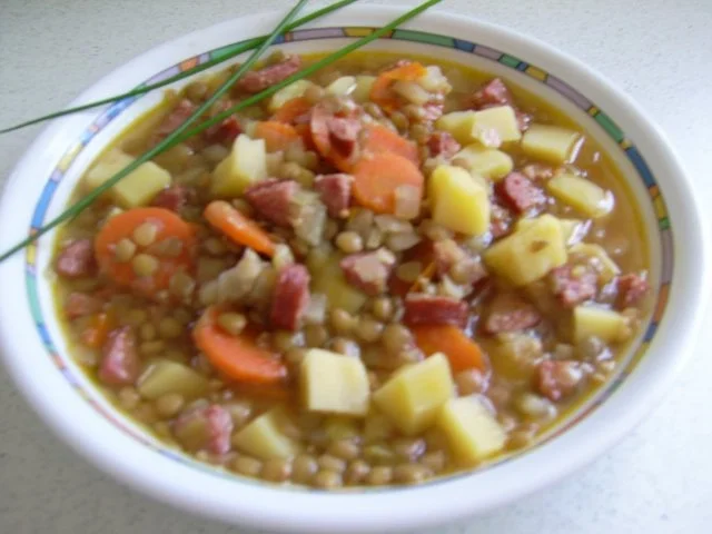 deftige Linsensuppe - Rezept