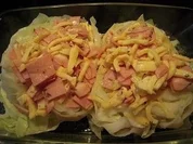 Spitzkohl, gefüllt und überbacken - Rezept