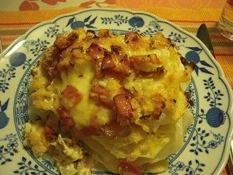 Rezept: Spitzkohl, gefüllt und überbacken Bild Nr. 2 Spitzkohl, gefüllt und überbacken - Rezept - Bild Nr. 2