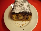 Spanischer Nußkuchen mit Nuss - Nougat verfeinert - Rezept