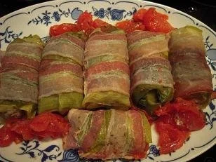 Porree-Hack-Rouladen - Rezept