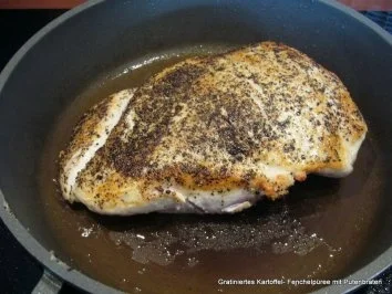 Gratiniertes Kartoffel-Fenchelpüree mit Putenbraten - Rezept - Bild Nr. 7