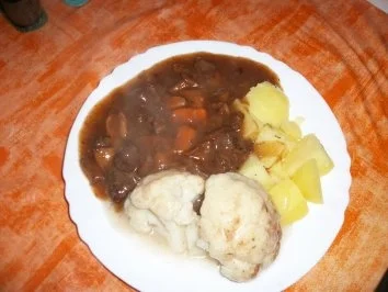 Hirschgulasch aus der Schulter - Rezept