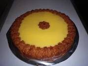 Haselnusskuchen mit Eierlikörspiegel - Rezept