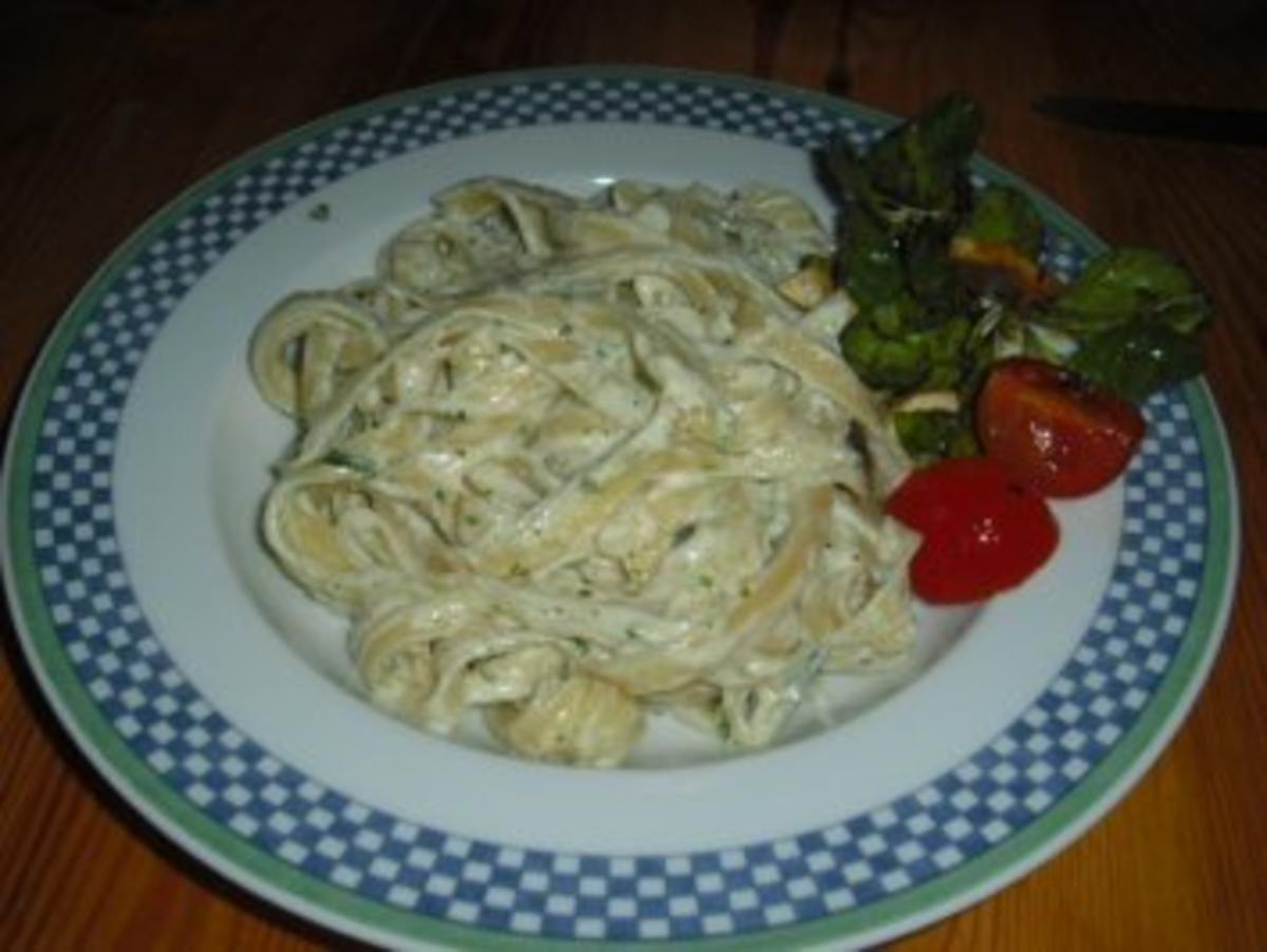 Bilder für 3-Käse-Spaghetti - Rezept