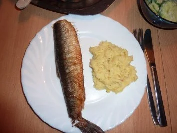 Fisch: Hering gebraten und eingelegt - Rezept