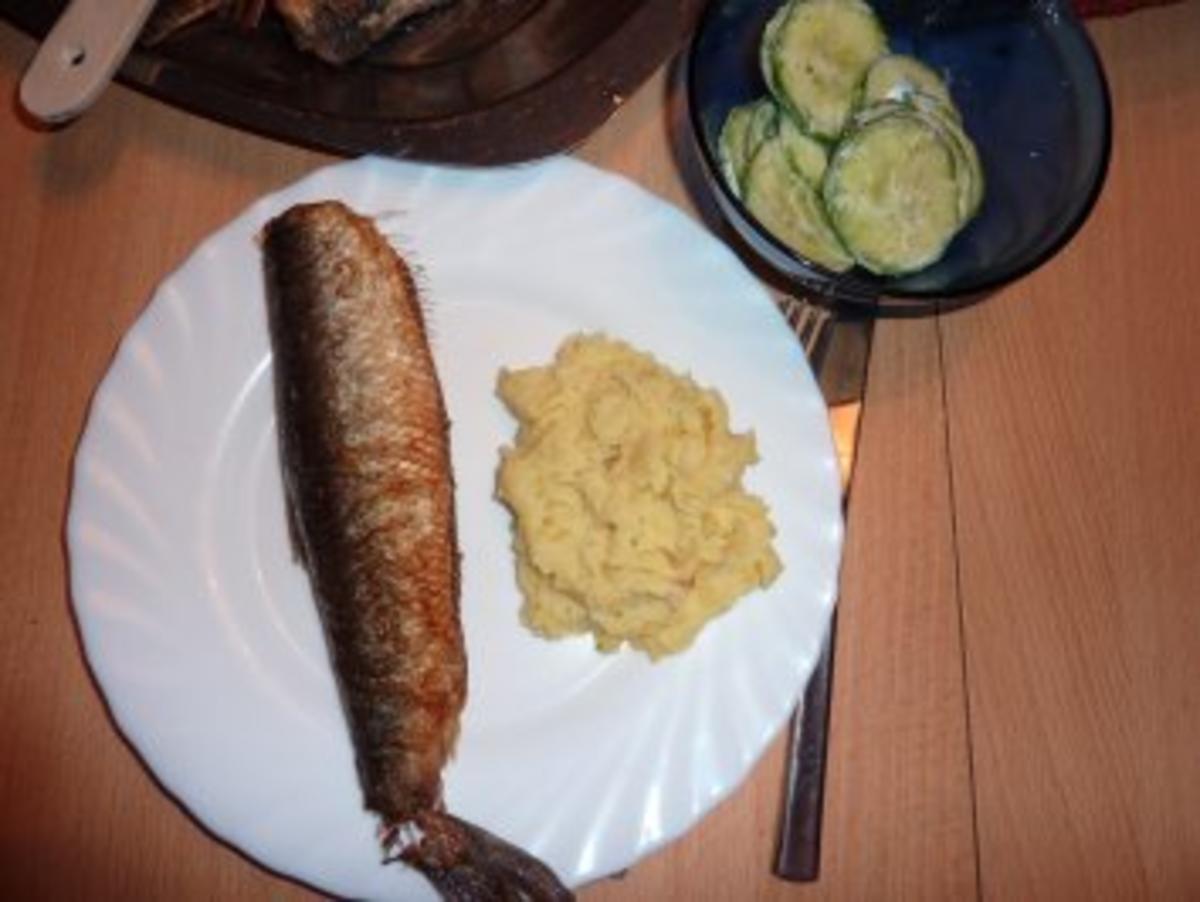 Fisch: Hering gebraten und eingelegt - Rezept - Bild Nr. 4