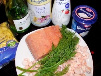 Pasta: Fettucine in Crema di salmone - Rezept - Bild Nr. 2