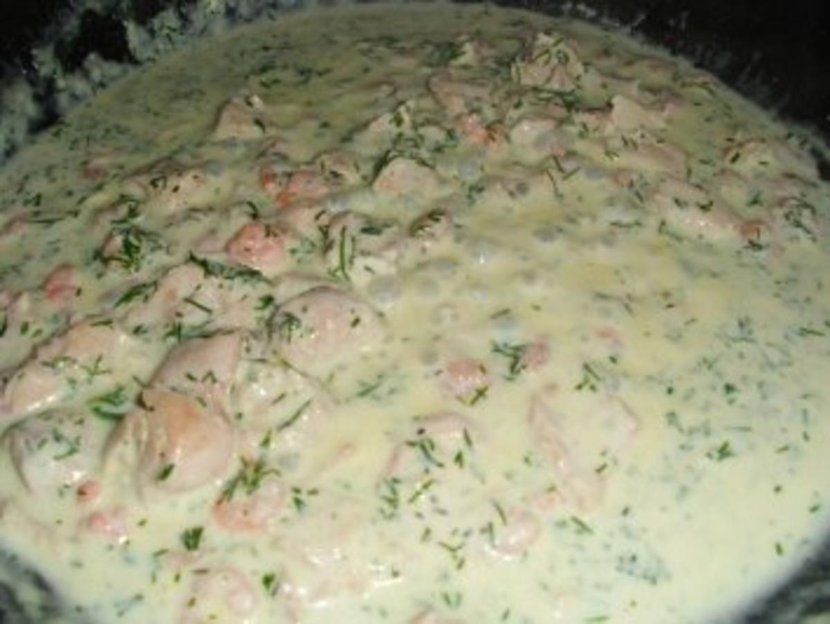 Pasta: Fettucine in Crema di salmone - Rezept - Bild Nr. 4
