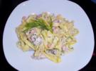 Pasta: Fettucine in Crema di salmone - Rezept